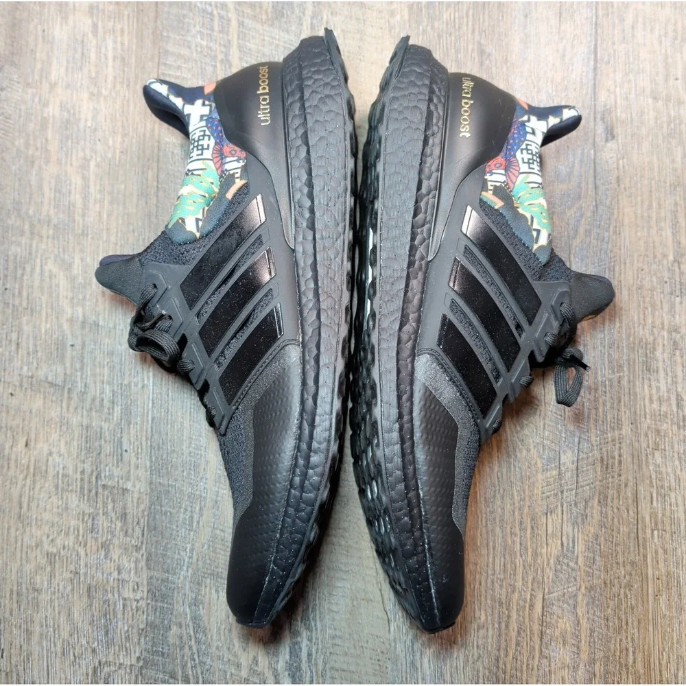 ADIDAS Ultraboost DNA Mens US 12 Athletic Running Shoes Black Chinese New Year